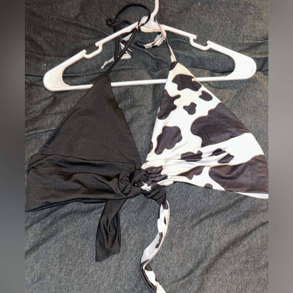 crop bikini top
